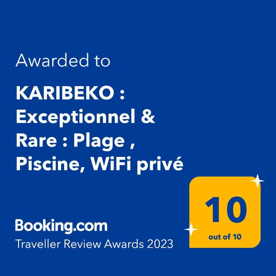 Karibeko : Exceptionnel & Rare : Plage , Piscine, Wifi Prive Saint-Francois  Exterior photo